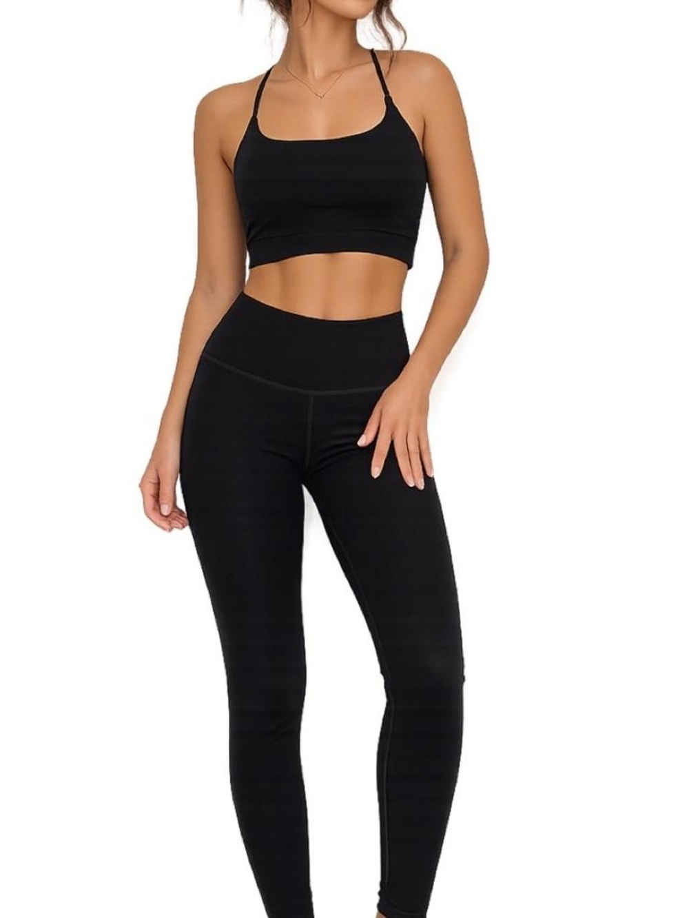 Gilly Hicks Recharge High Waist Leggings in Black Size Small